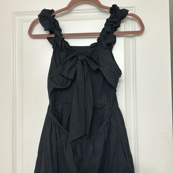 Who What Wear Women’s Ruffle Bow Tie Open Back Dress Size Small - Picture 7 of 8